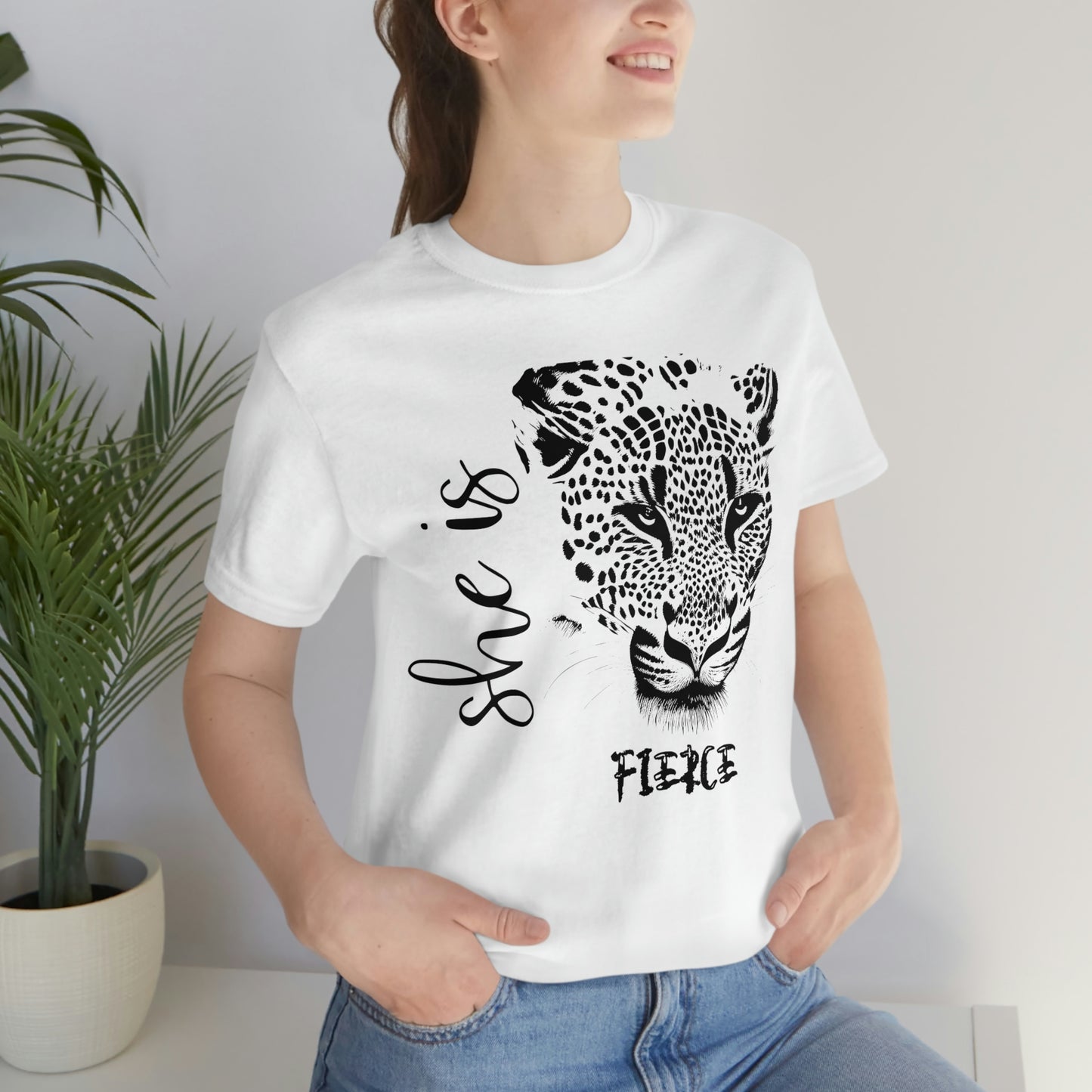 Unisex Jersey Short Sleeve Tee - She is Fierce