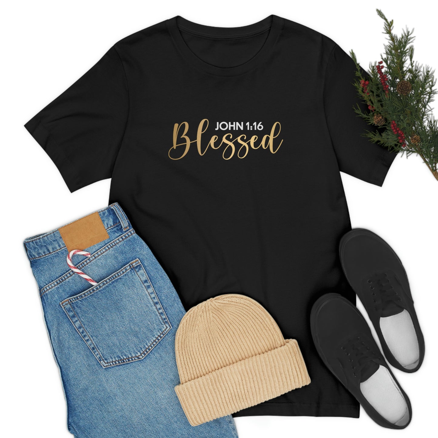 Blessed Gift | Mother's Day | Valentines T-shirt | Gift for her | Unisex Jersey Short Sleeve Tee