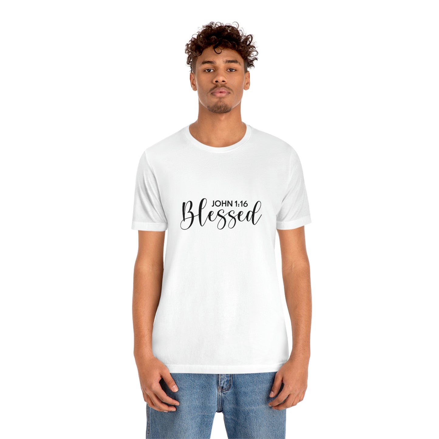 Blessed Gift | Mother's Day | Valentines T-shirt | Gift for her | Unisex Jersey Short Sleeve Tee