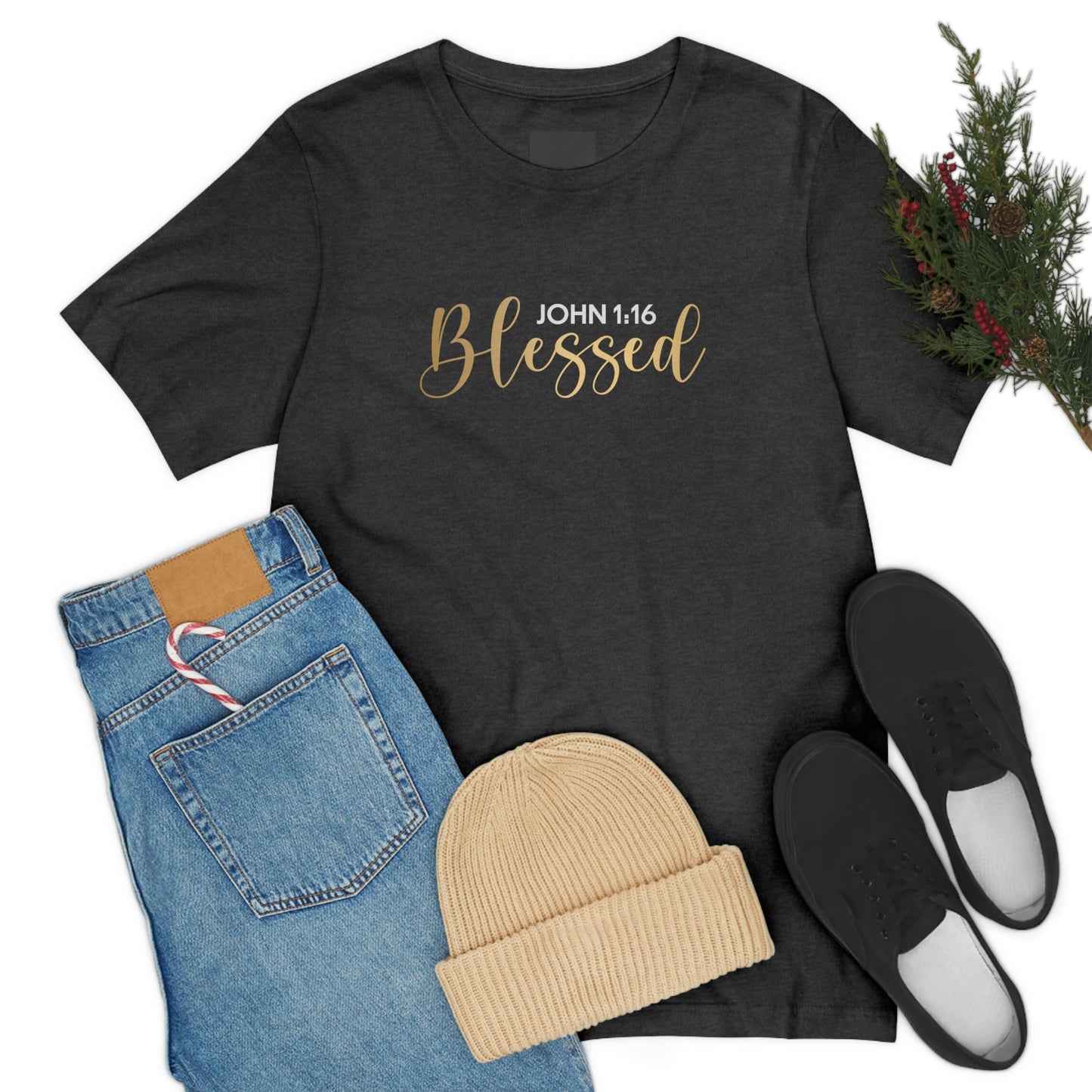 Blessed Gift | Mother's Day | Valentines T-shirt | Gift for her | Unisex Jersey Short Sleeve Tee