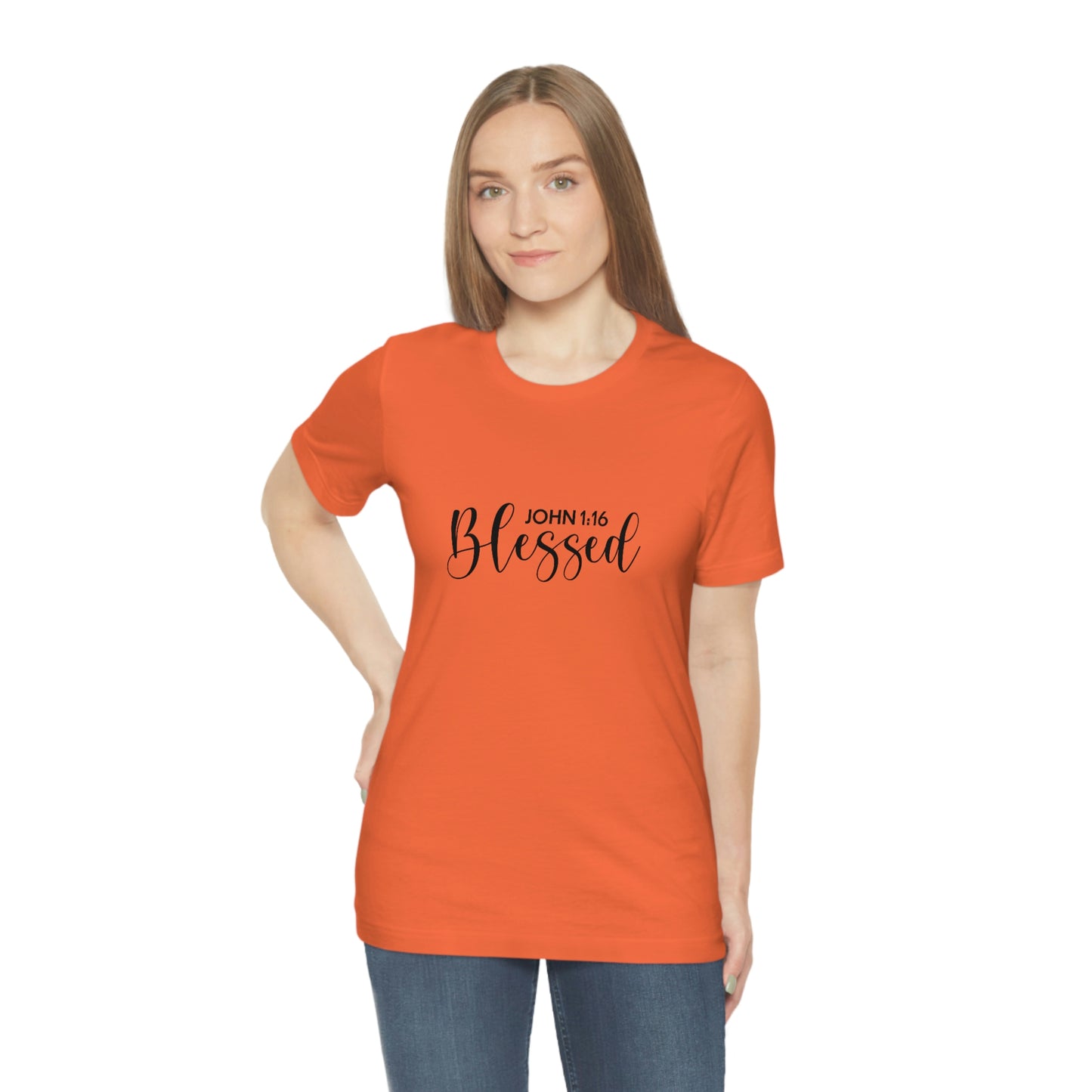 Blessed Gift | Mother's Day | Valentines T-shirt | Gift for her | Unisex Jersey Short Sleeve Tee