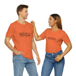 Blessed Gift | Mother's Day | Valentines T-shirt | Gift for her | Unisex Jersey Short Sleeve Tee