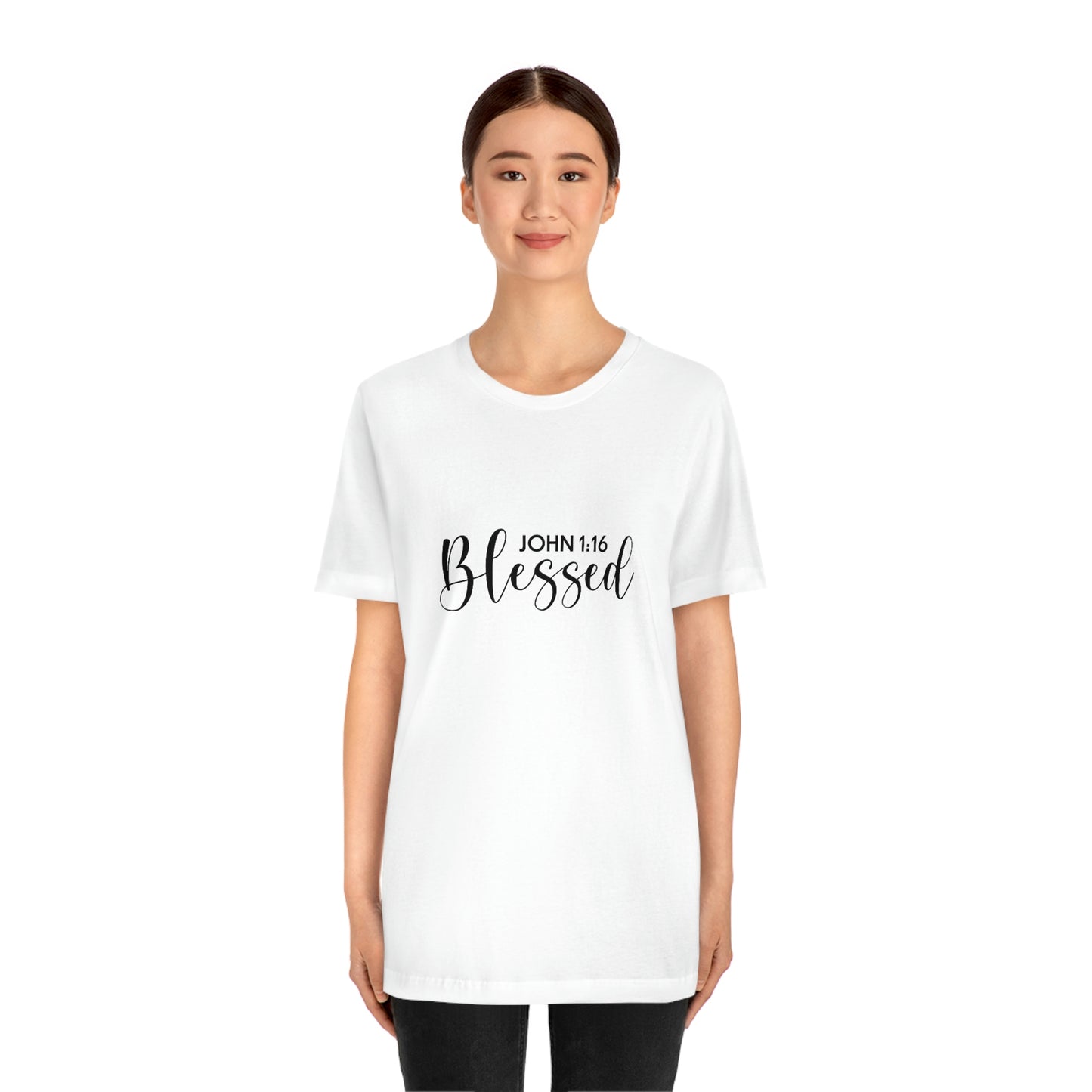 Blessed Gift | Mother's Day | Valentines T-shirt | Gift for her | Unisex Jersey Short Sleeve Tee