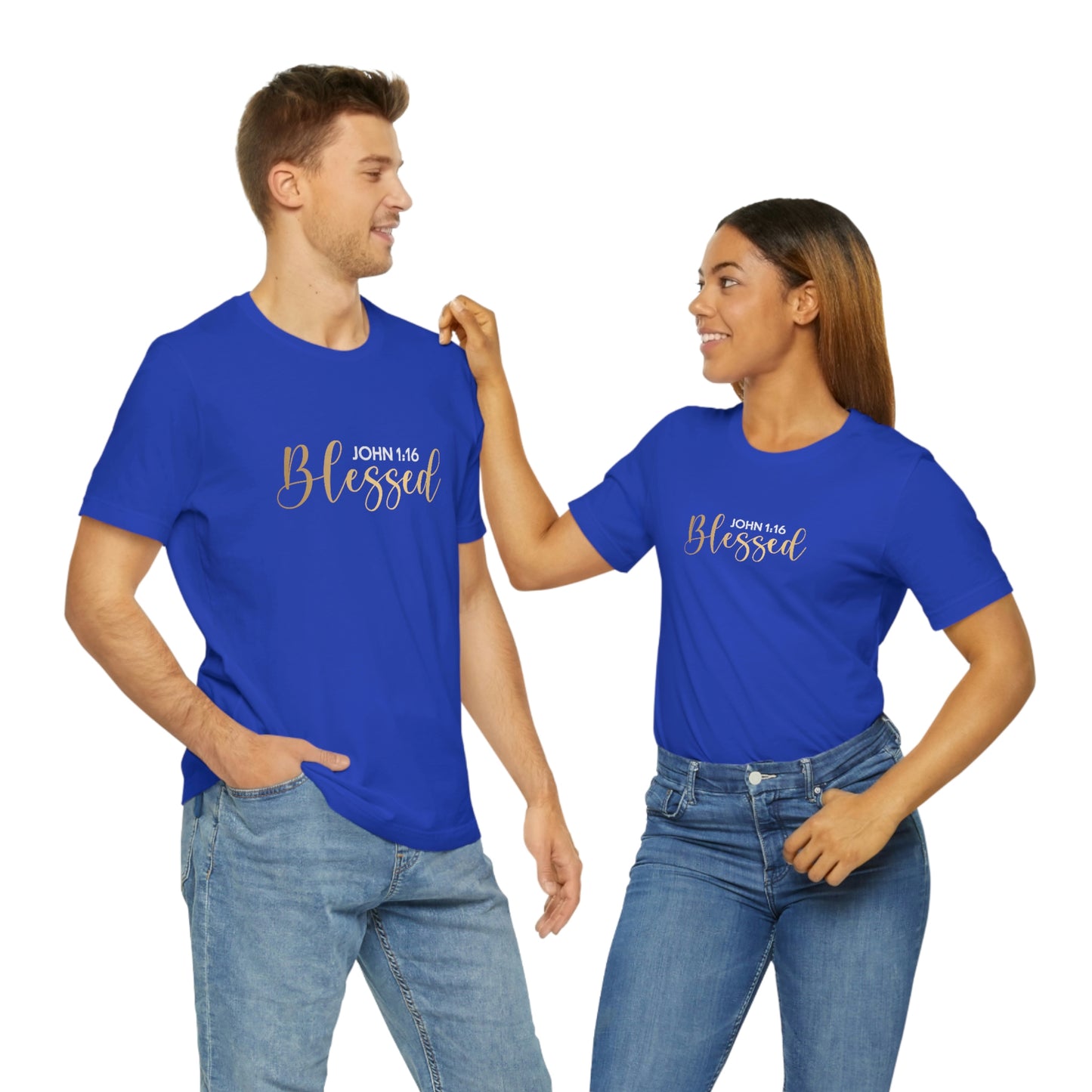 Blessed Gift | Mother's Day | Valentines T-shirt | Gift for her | Unisex Jersey Short Sleeve Tee