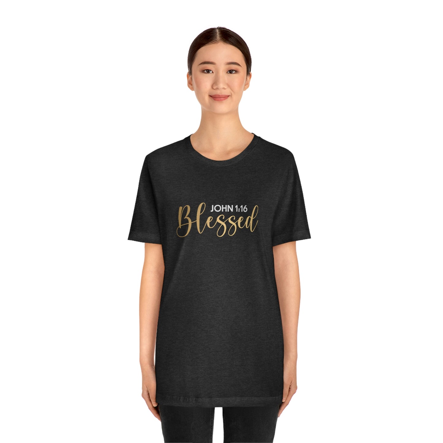 Blessed Gift | Mother's Day | Valentines T-shirt | Gift for her | Unisex Jersey Short Sleeve Tee