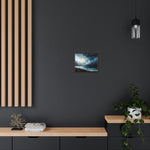 Stormy Clouds over choppy Seas - Gallery Canvas Wraps, Horizontal Frame
