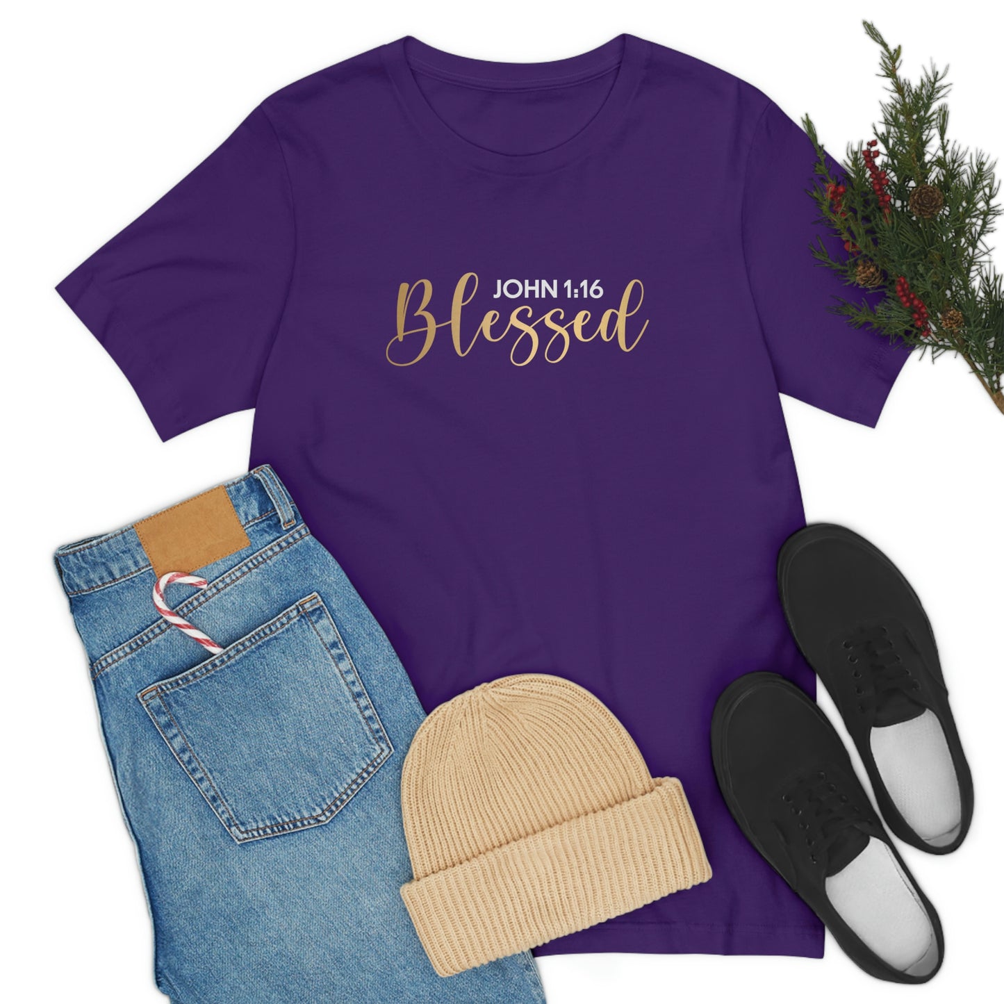Blessed Gift | Mother's Day | Valentines T-shirt | Gift for her | Unisex Jersey Short Sleeve Tee