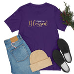 Blessed Gift | Mother's Day | Valentines T-shirt | Gift for her | Unisex Jersey Short Sleeve Tee