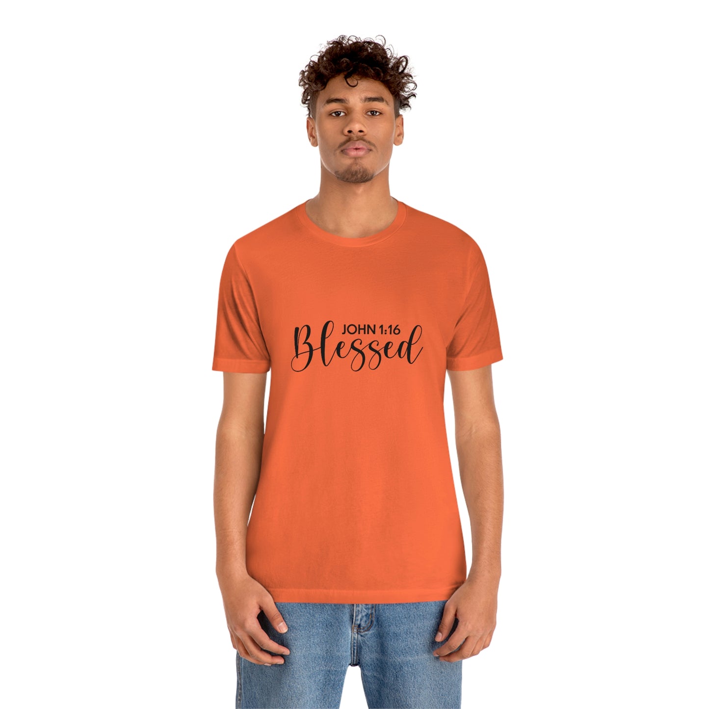 Blessed Gift | Mother's Day | Valentines T-shirt | Gift for her | Unisex Jersey Short Sleeve Tee