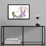 Nursery Name Sign | Baby Name Sign | Nursery Name Sign Wood | Nursery Name Sign Boy | Nursery Name Sign Girl | Crib Sign | Baby Girl Sign