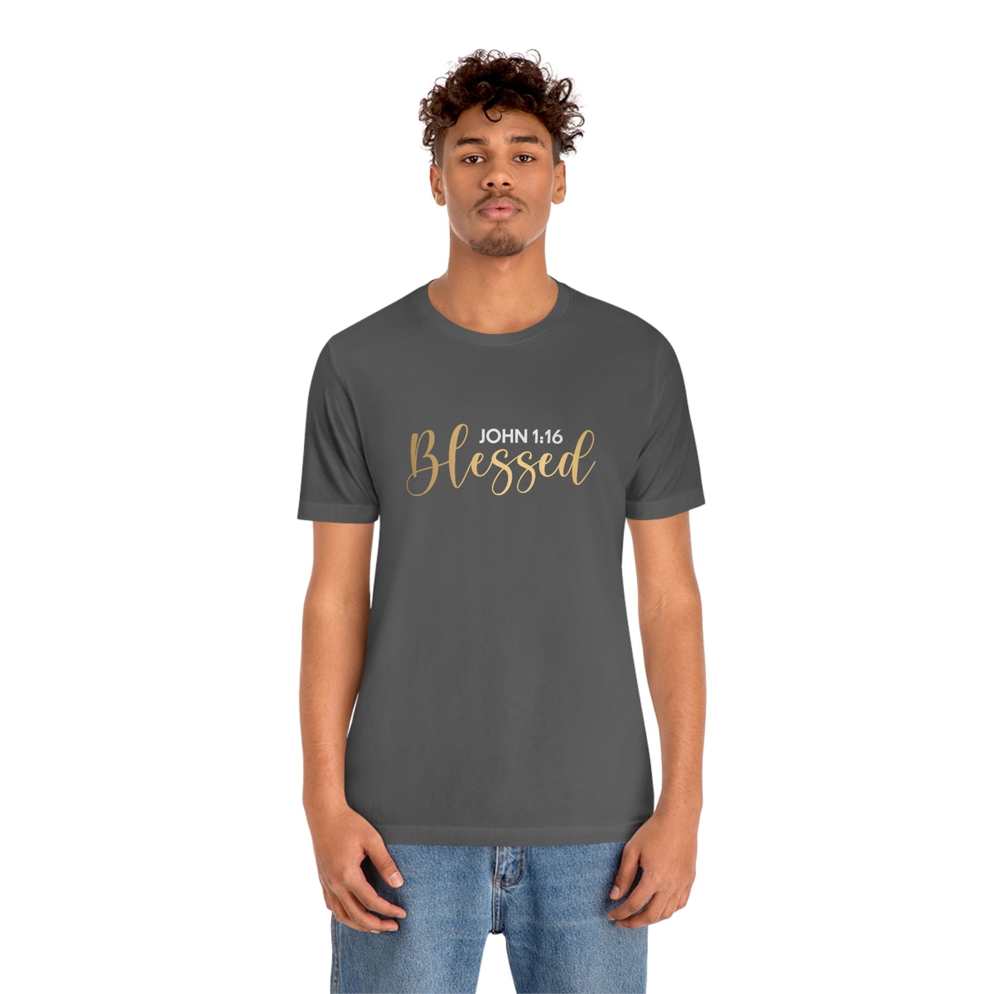 Blessed Gift | Mother's Day | Valentines T-shirt | Gift for her | Unisex Jersey Short Sleeve Tee