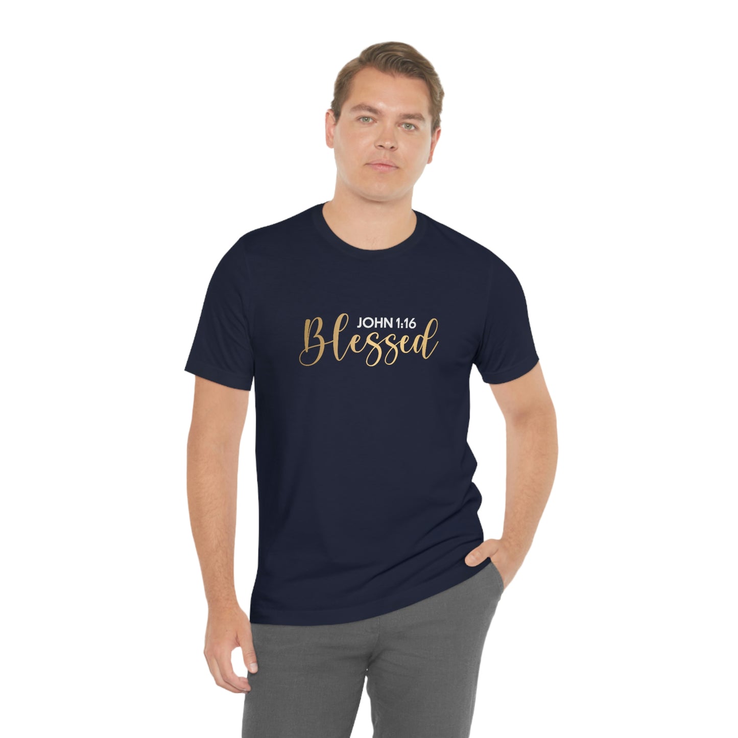 Blessed Gift | Mother's Day | Valentines T-shirt | Gift for her | Unisex Jersey Short Sleeve Tee