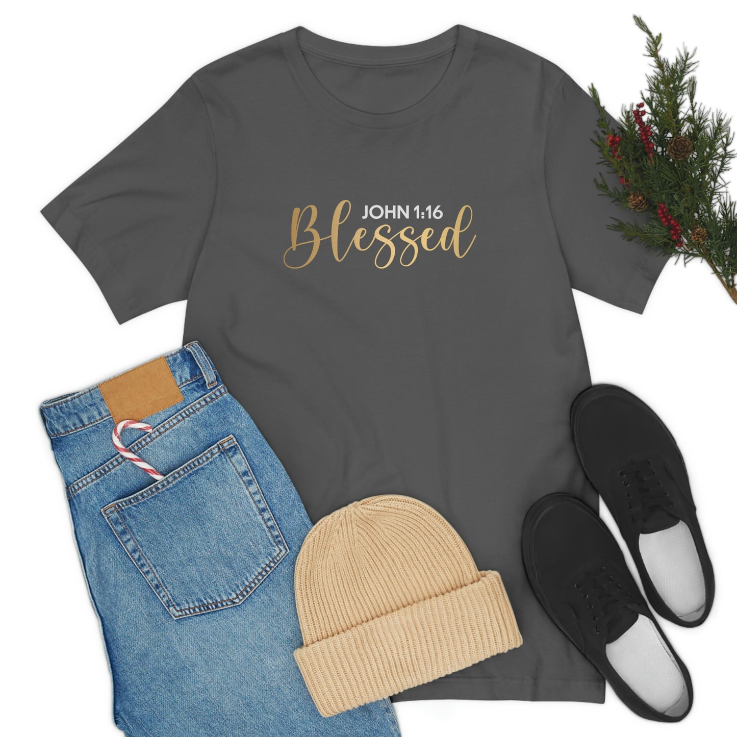 Blessed Gift | Mother's Day | Valentines T-shirt | Gift for her | Unisex Jersey Short Sleeve Tee