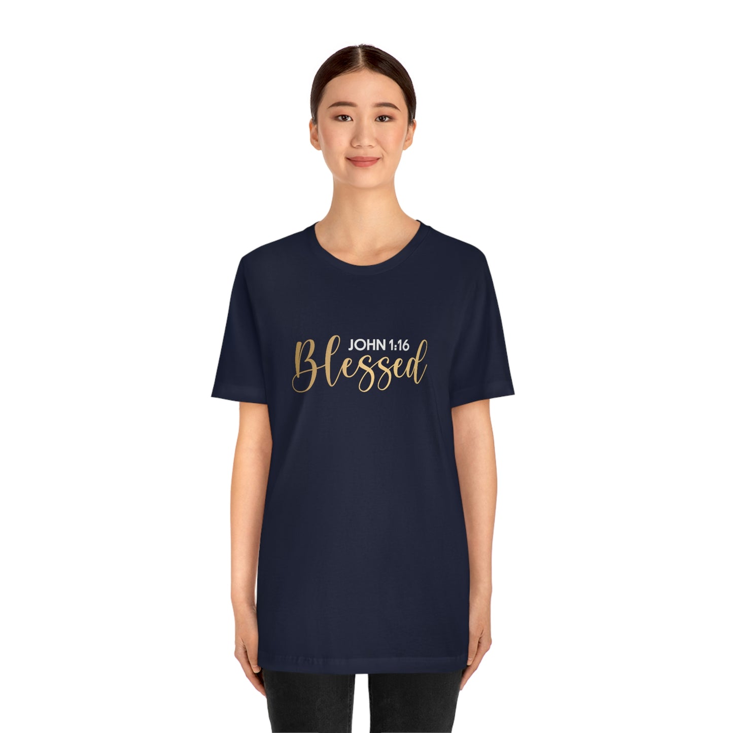 Blessed Gift | Mother's Day | Valentines T-shirt | Gift for her | Unisex Jersey Short Sleeve Tee