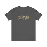 Blessed Gift | Mother's Day | Valentines T-shirt | Gift for her | Unisex Jersey Short Sleeve Tee