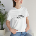 Blessed Gift | Mother's Day | Valentines T-shirt | Gift for her | Unisex Jersey Short Sleeve Tee