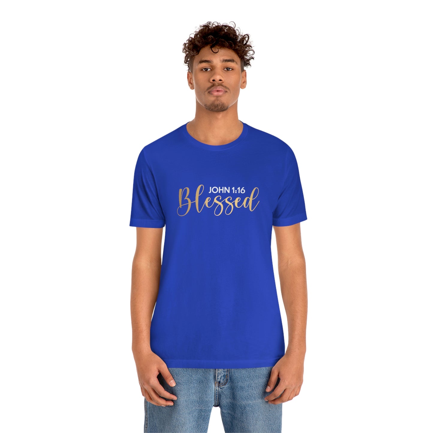 Blessed Gift | Mother's Day | Valentines T-shirt | Gift for her | Unisex Jersey Short Sleeve Tee