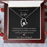 To My Wife Forever Heart Necklace| Mother's Day | Birthday Gift | Valentine's Day Gift | Gift for Her