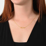 Personalized Signature Necklace, Custom Name Necklace, Signature Name Necklace, Dainty Name Jewelry, Gift For Her, Mother Day Gift