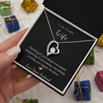 To My Wife Forever Heart Necklace| Mother's Day | Birthday Gift | Valentine's Day Gift | Gift for Her