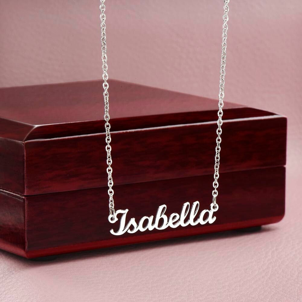 Personalized Signature Necklace, Custom Name Necklace, Signature Name Necklace, Dainty Name Jewelry, Gift For Her, Mother Day Gift