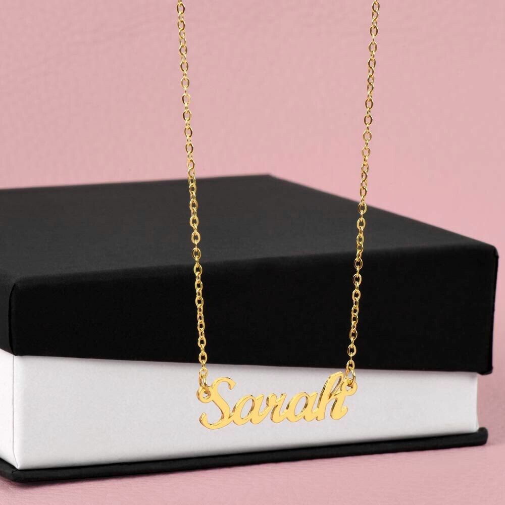 Personalized Signature Necklace, Custom Name Necklace, Signature Name Necklace, Dainty Name Jewelry, Gift For Her, Mother Day Gift