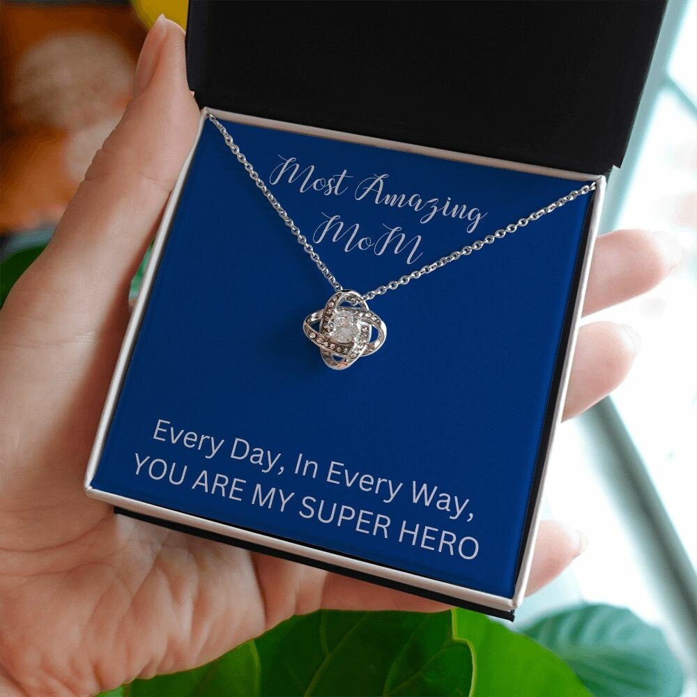 Love Knot Necklace | Gift for Mom | Mother's Day | Valentines Day | Birthday